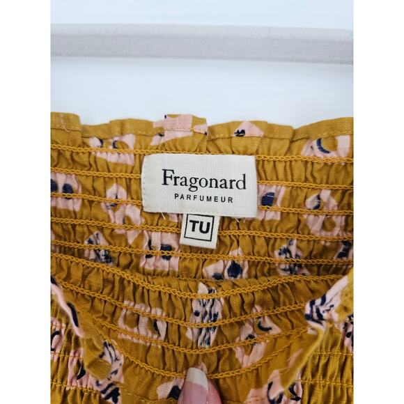 Fragonard Parfumeur Puff Sleeve Smocked Top, Size TU (One Size) - Picture 4 of 8